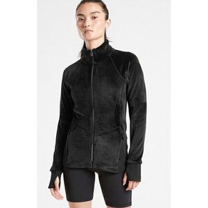 ATHLETA Cloud Fleece  LARGE Black #599502